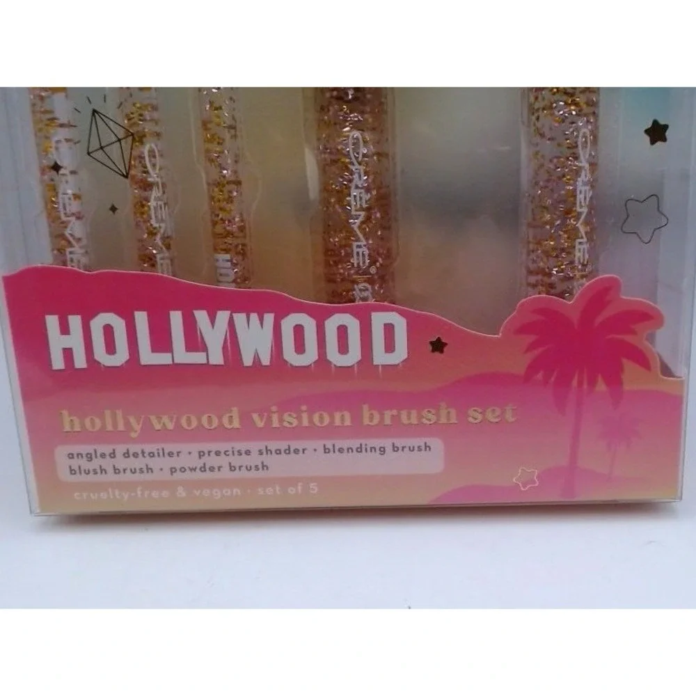 The Creme Shop x Onch, Hollywood Vision Brush Set, 5 Pcs, Limited Edition, BNIB